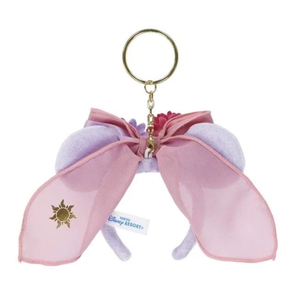 NWT Tokyo Disney Sea Rapunzel Tangled Keychain Mickey Ears Fantasy Springs Japan - Picture 2 of 4